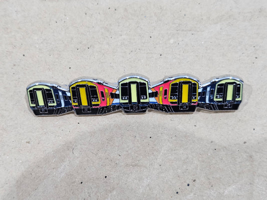 SWT/SWR Class 158/159 Front Views Enamel Brooch Pin Badge