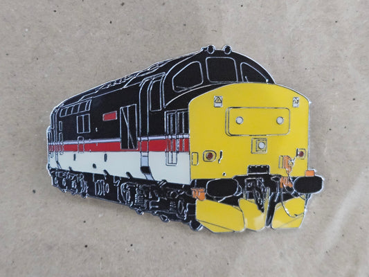 Intercity Class 37 Enamel Brooch Pin Badge