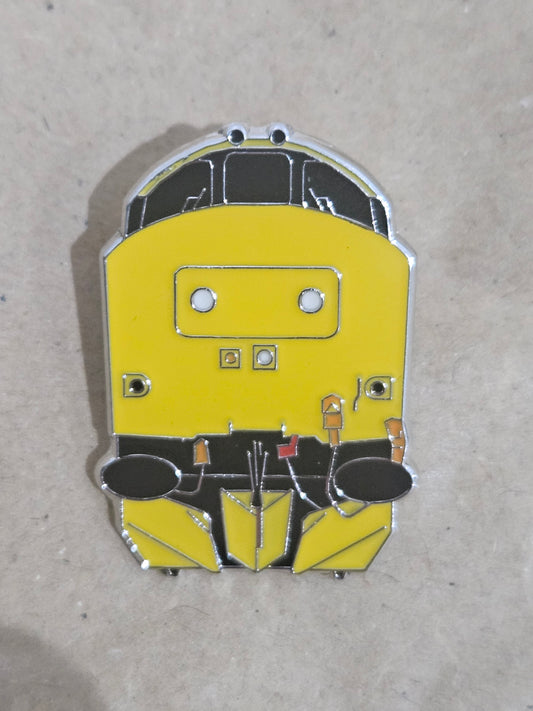 BR Class 37 Front View Brooch Pin Badge