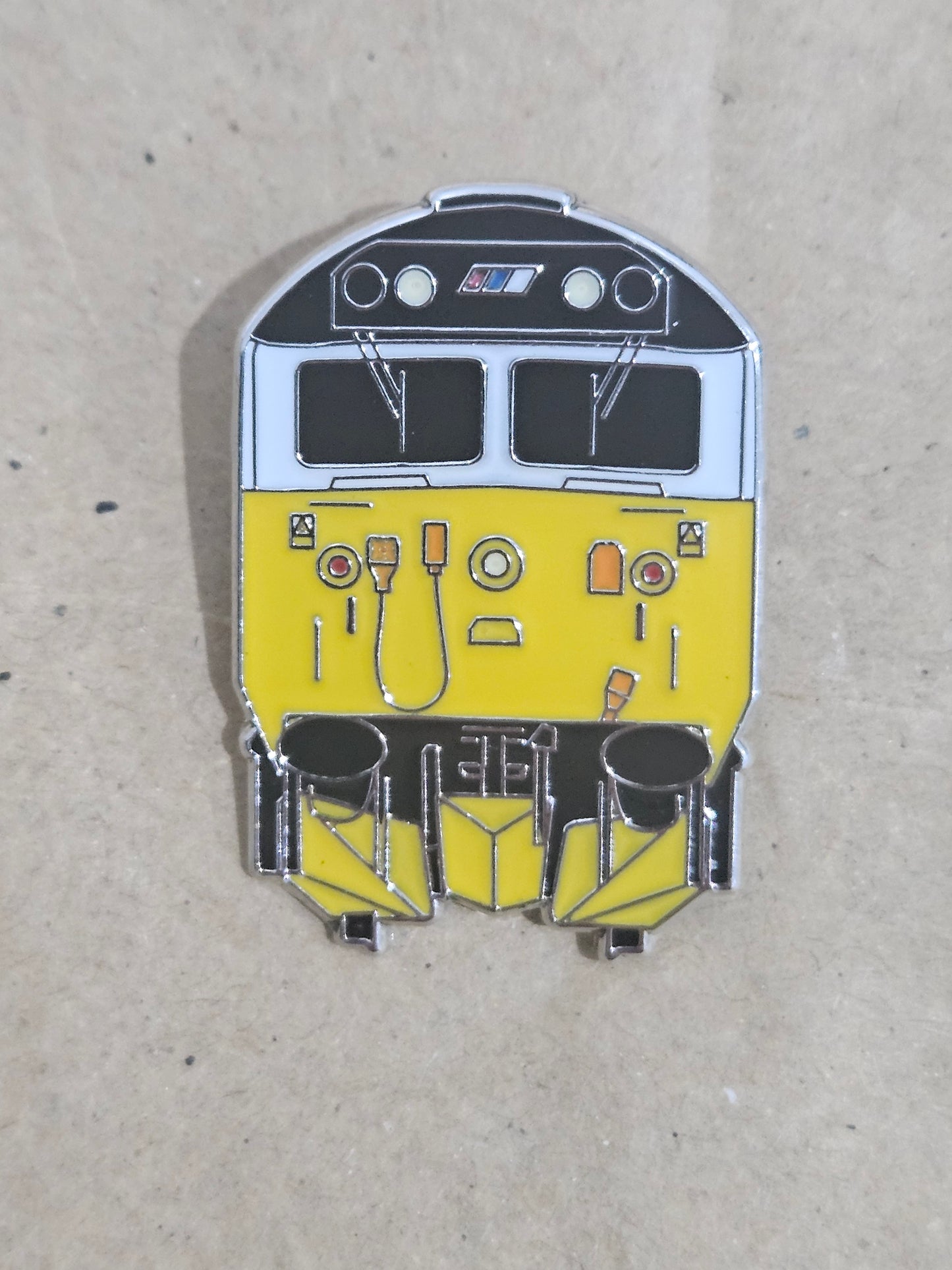 NSE Class 50 Front View Brooch Pin Badge