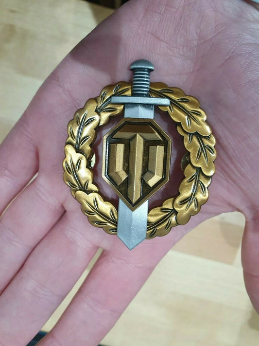 World Of Tanks - Top Gun Medal Badge